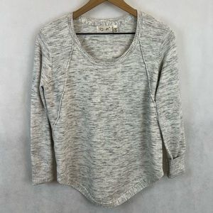 RD Style McKinley Ribbed Detail Gray Sweater Size M